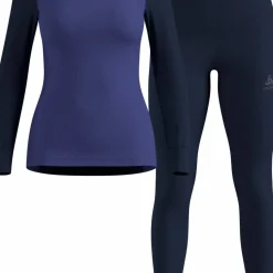 Odlo Women's Odlo Set Active Warm Special Dark Sapphire - Skipper Blue
