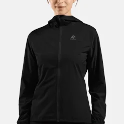 Odlo Women's Zeroweight Waterproof Jacket Black - Black