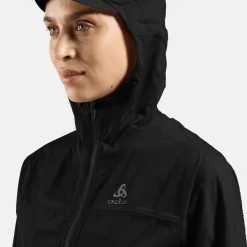 Odlo Women's Zeroweight Waterproof Jacket Black - Black