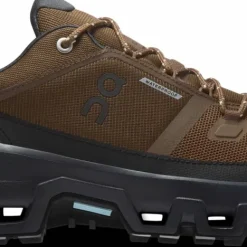 On Men's Cloudrock Low Waterproof Earth/Black