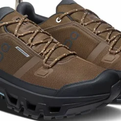 On Men's Cloudrock Low Waterproof Earth/Black