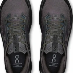 On Men's Cloudsurfer Trail 2 Waterproof Black/Black