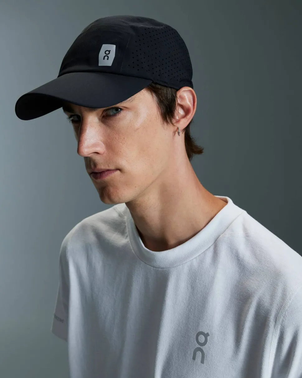 On Unisex Lightweight Cap Black