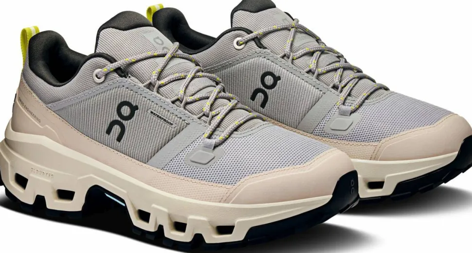 On Women's Cloudrock Low Waterproof Alloy/Ice