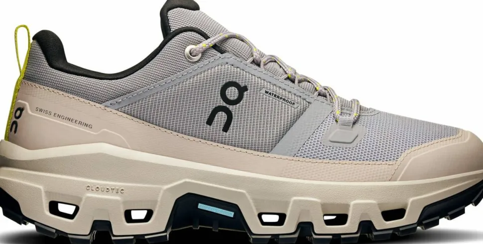 On Women's Cloudrock Low Waterproof Alloy/Ice
