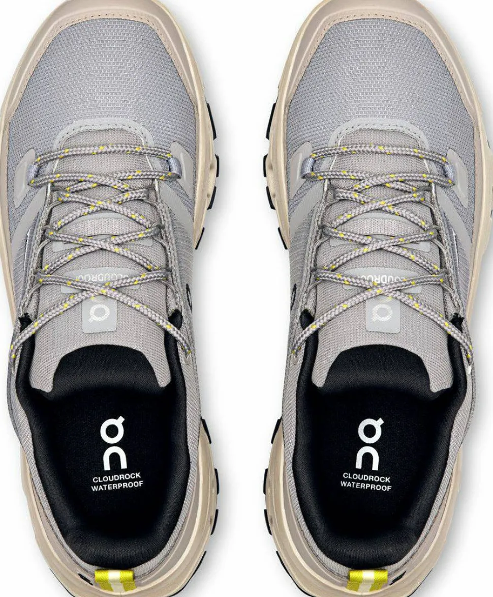 On Women's Cloudrock Low Waterproof Alloy/Ice