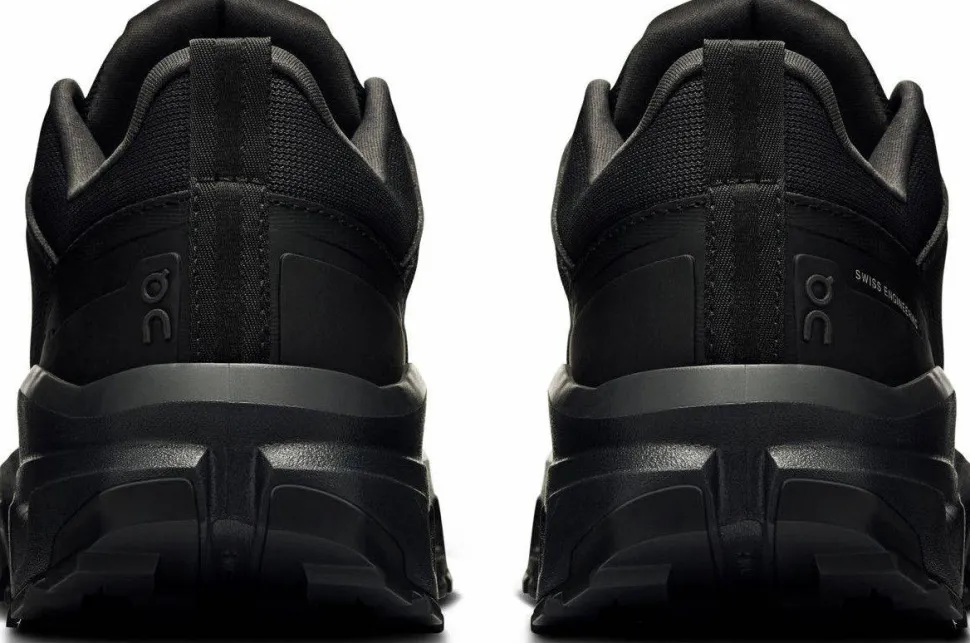 On Women's Cloudrock Low Waterproof Black/Black