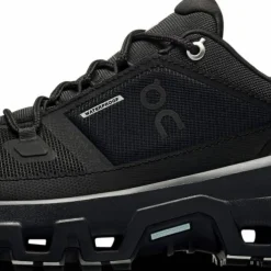 On Women's Cloudrock Low Waterproof Black/Black