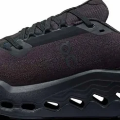 On Women's Cloudsurfer Trail 2 Waterproof Black/Black