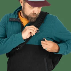Osprey Metron 18 Messenger Black/Anchor Blue