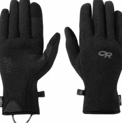Outdoor Research Men's Flurry Sensor Gloves Solid Black