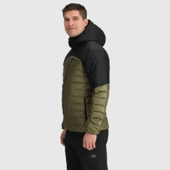 Outdoor Research Men's Helium Down Hoodie Ranger Green/Black