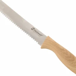Outwell Caldas Knife Set Wide Cutting Board Black