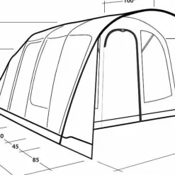 Outwell Colorado 5 Air Blue