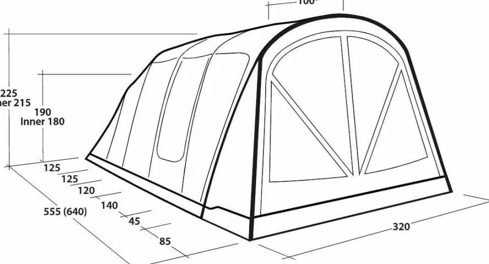 Outwell Florida 5 Air Green