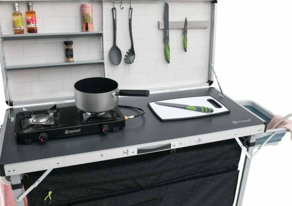 Outwell Magante Kitchen Unit Midnight Black