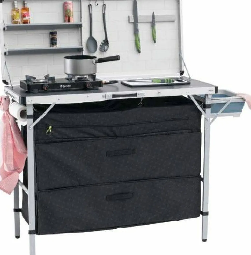 Outwell Magante Kitchen Unit Midnight Black