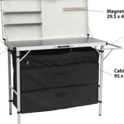 Outwell Magante Kitchen Unit Midnight Black
