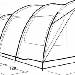Outwell Sky 6 Blue