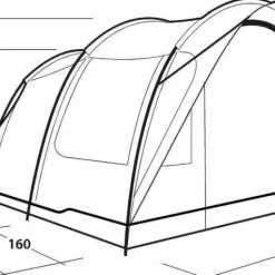 Outwell Sky 5 Blue