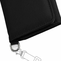Pacsafe Rfidsafe Trifold Wallet Jet Black