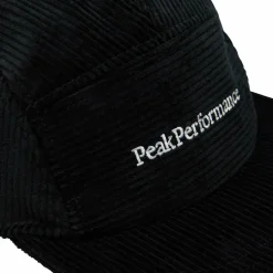 Peak Performance Cord Cap Black