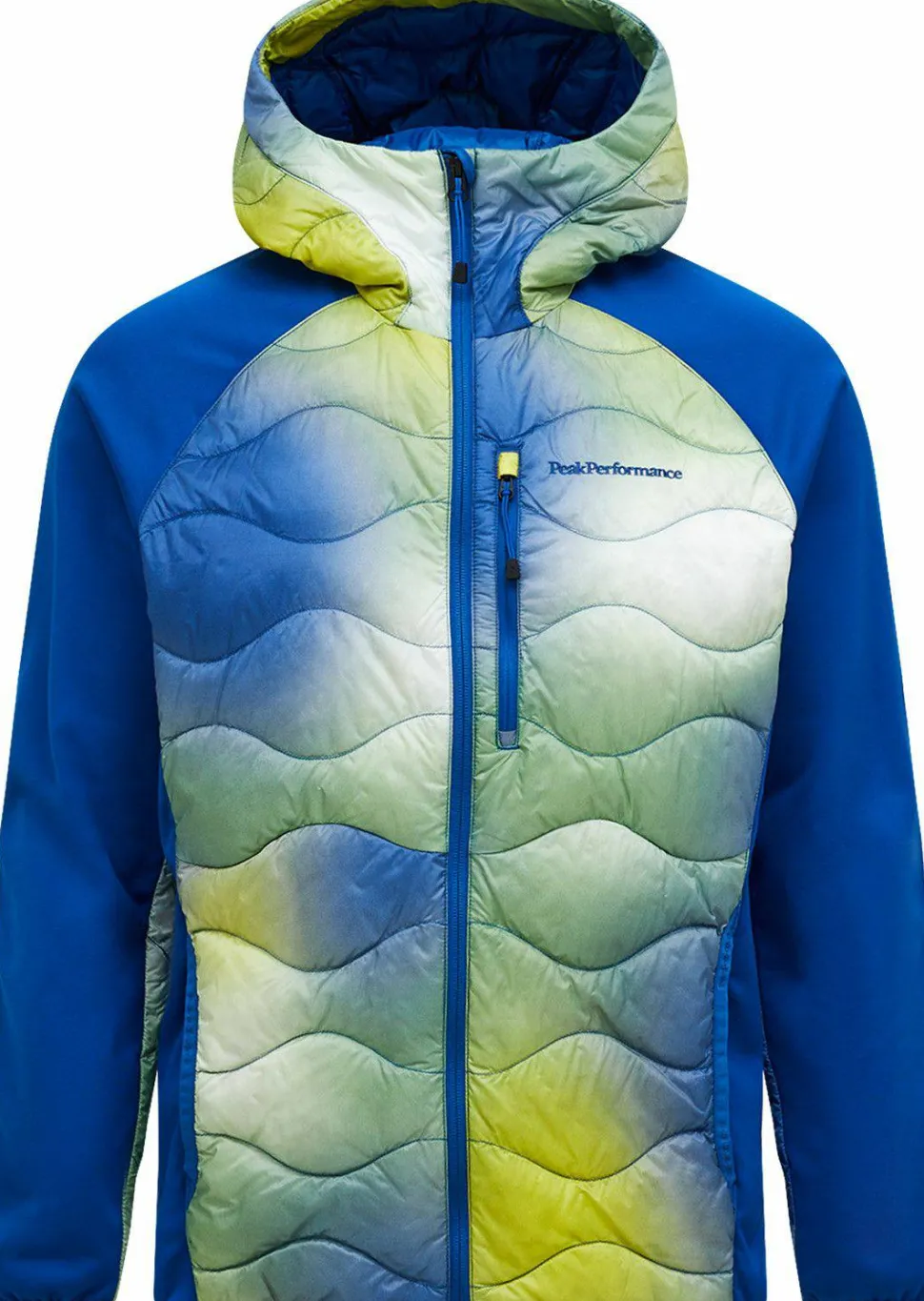 Peak Performance Men's AOP Helium Down Hybrid Hood AOP