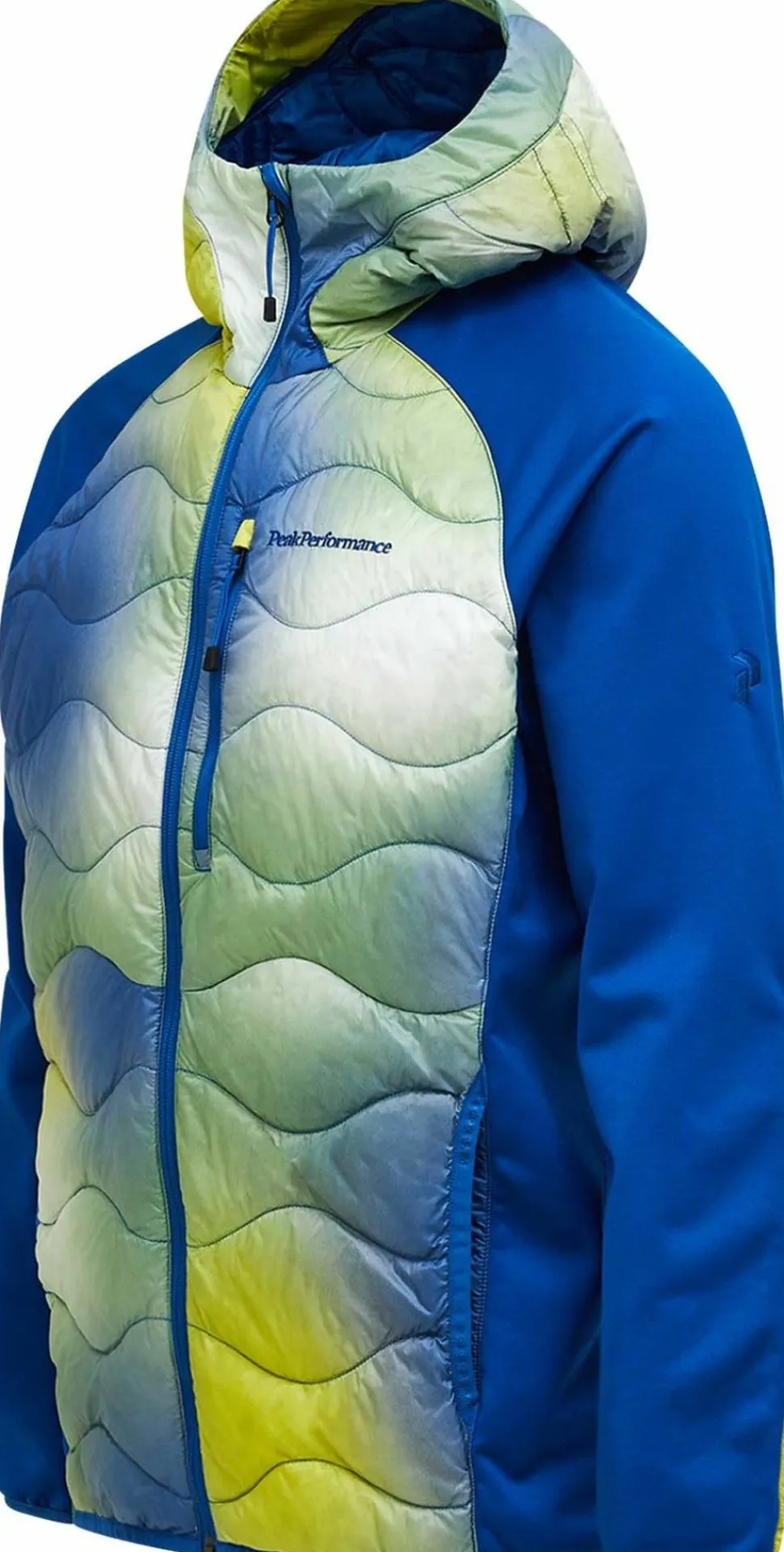 Peak Performance Men's AOP Helium Down Hybrid Hood AOP