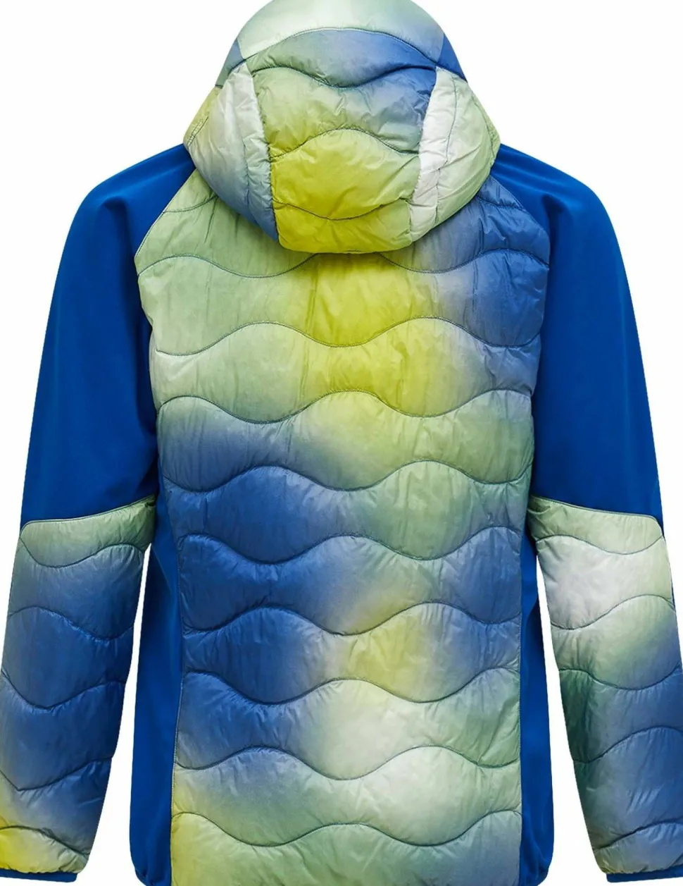Peak Performance Men's AOP Helium Down Hybrid Hood AOP
