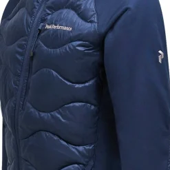 Peak Performance Men's Helium Down Hybrid Hood Blue Shadow