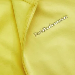 Peak Performance Men's Light Zip Hood Canary Lime