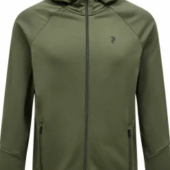 Peak Performance Men's Rider Essentials Zip Hood Pine Needle/pine Needle/