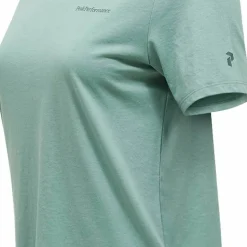 Peak Performance Women's Explore Logo Tee Green Valley