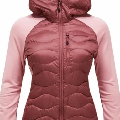 Peak Performance Women's Helium Down Hybrid Hood Wild Rouge