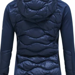 Peak Performance Women's Helium Down Hybrid Hood Blue Shadow