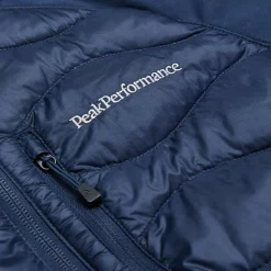Peak Performance Women's Helium Down Hybrid Hood Blue Shadow