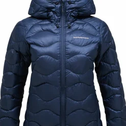 Peak Performance Women's Helium Down Hood Jacket Blue Shadow