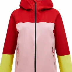 Peak Performance Women's Trail Hipe Shell Jacket Red Pompeian