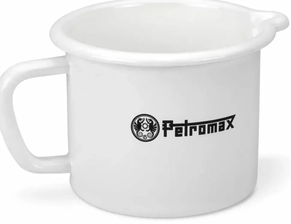 Petromax Enamel Milk Pot 1,4 L White