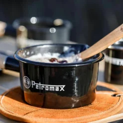 Petromax Enamel Saucepan 1 L Black