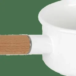 Petromax Enamel Saucepan 0,5 L White