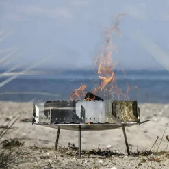 Petromax Plug-In Windbreak Fire Pits Stainless Steel