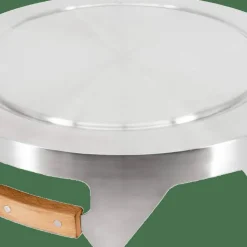 Petromax Pyron Lid With Table Function Stainless Steel