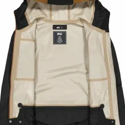 Picture Organic Clothing Men's Broader 3L Jacket Black Chocolate