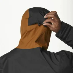 Picture Organic Clothing Men's Broader 3L Jacket Black Chocolate