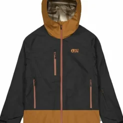 Picture Organic Clothing Men's Broader 3L Jacket Black Chocolate