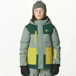 Picture Organic Clothing Olyver Jacket Pdrsa Pine Lwreath Gold