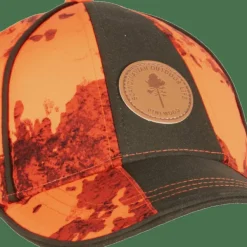 Pinewood Furudal Hunters Waterproof Cap Strata Blaze/Moss Green
