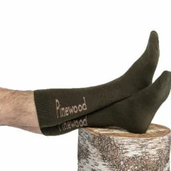 Pinewood Hunters Long Sock Moss Green