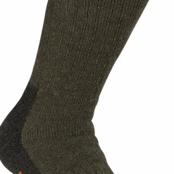 Pinewood Hunters Terry Wool Socks Green/Dark Green